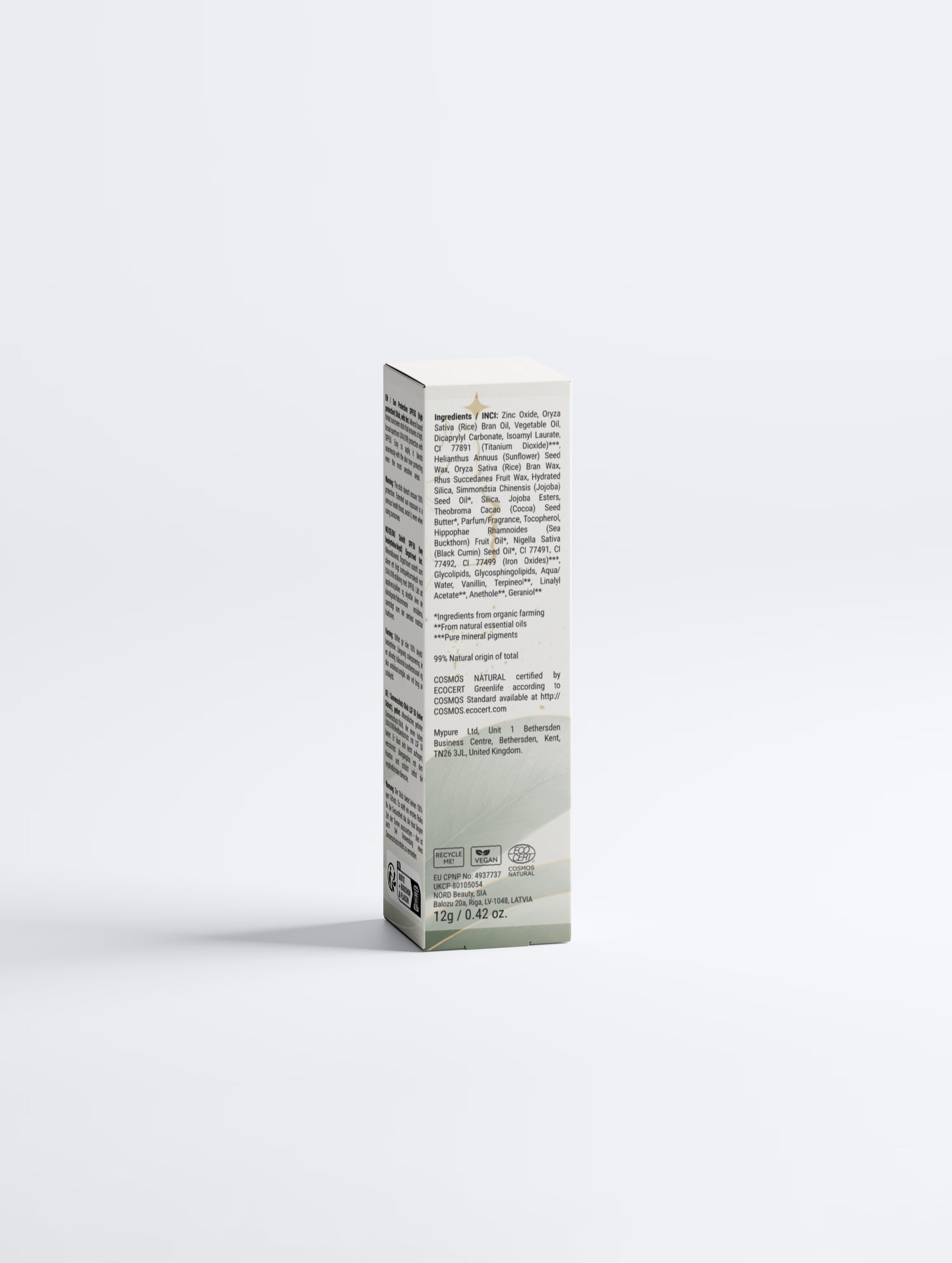 Sun Protection SPF50 Stick, with tint