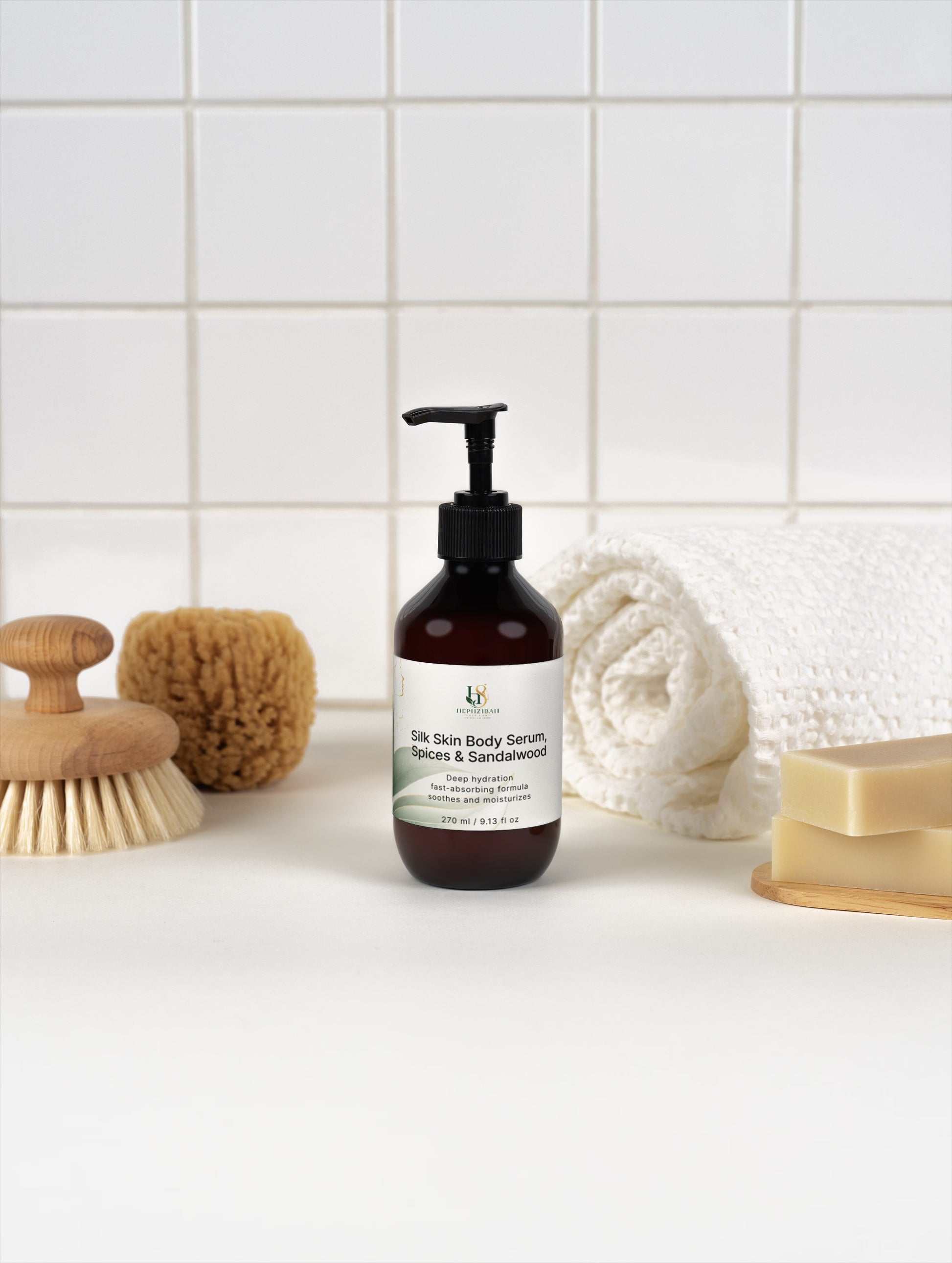 Silk Skin Body Serum, Spices & Sandalwood
