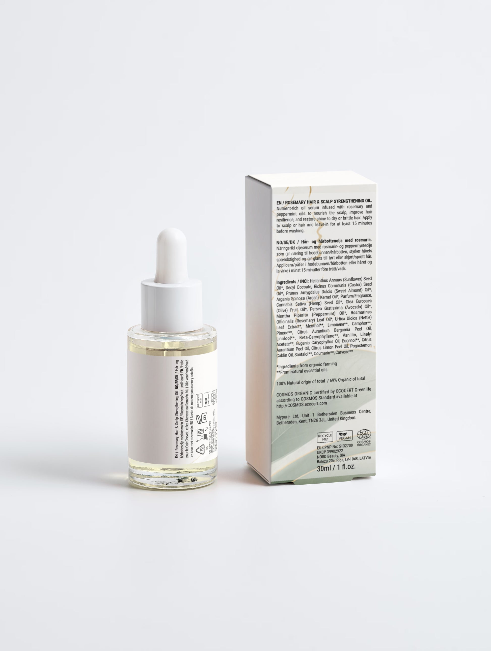 Rosemary Hair & Scalp Strengthening Oil